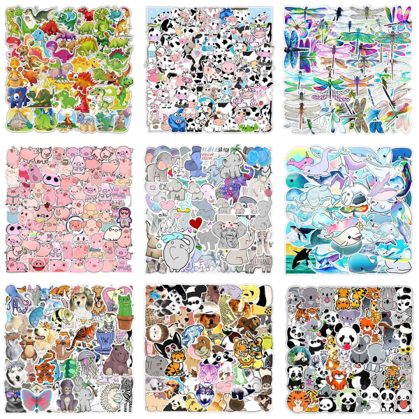 （3）50 stickers Graffiti cross-border animal car mobile phone wate