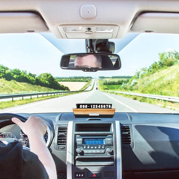 Tillfällig parkeringsskylt - Bilskylt - Mobil