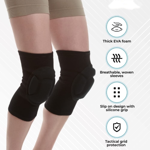 Protective Knee Pads, Thick Non-slip Sponge, Collision Avoid