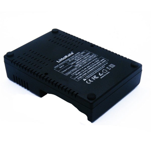 LII-PD4 LCD Batterilader 4 Slot Smart Batteri Back 110-240V