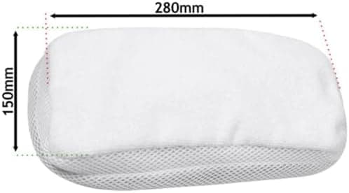28x15CM 5 stk Dampmoppkluter for Damp- og Tørrbruk, Gulvrengjøringsputer