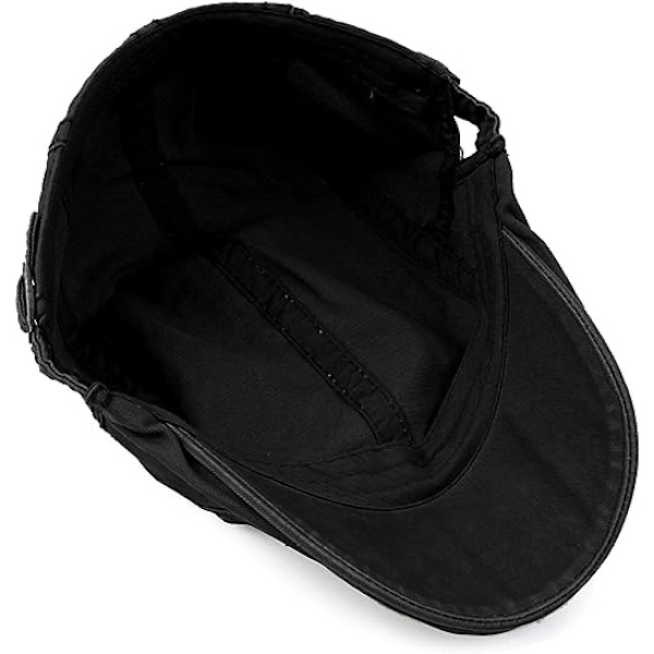 Herre Beret Cap Justerbar Flad Vintage Lvy Hat