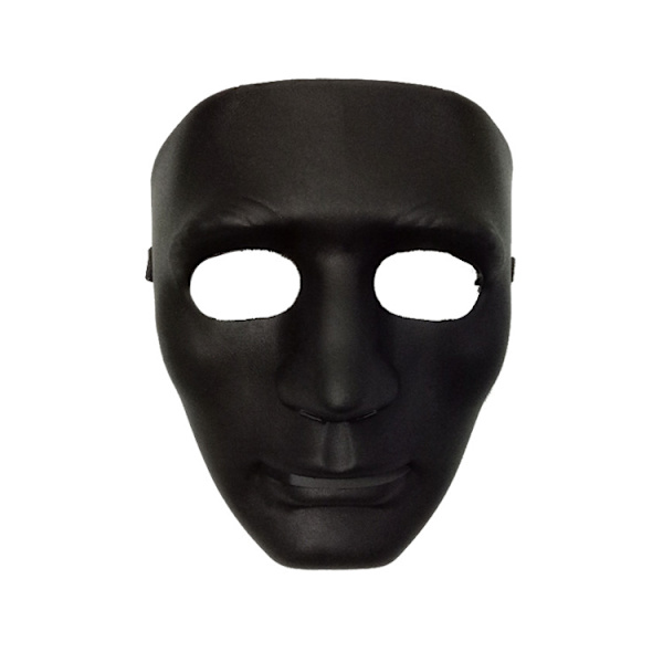 Halloween Kostume Fancy Dress Masker til Voksne Børn, Fuld Ansigt Anonym Street Dance Ghost Step Cosp