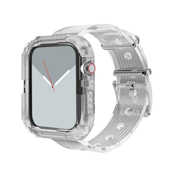 Transparent armband för Apple Watch Series 7/6/5/4/3/2/SE 45m
