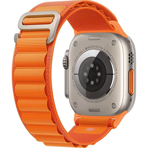 Kompatibel med Apple Watch-armband (Orange)