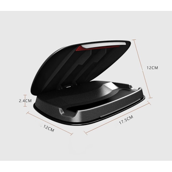 17,5x12x2cm, Biltelefonholder Dashbord Bærbar Universell Smartphone