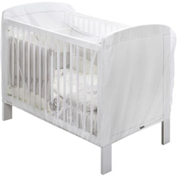 Myggnät för spjälsäng 80x160
