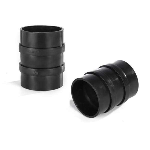 2 stk. Gummislangetilslutning (110mm*14cm) - Til vaskemaskine/opvaskemaskine