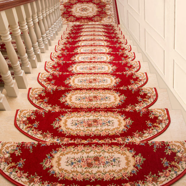 Set med 1 trappsteg - Inomhusmattor - 65 x 24 cm - Mjuka - med halkfria