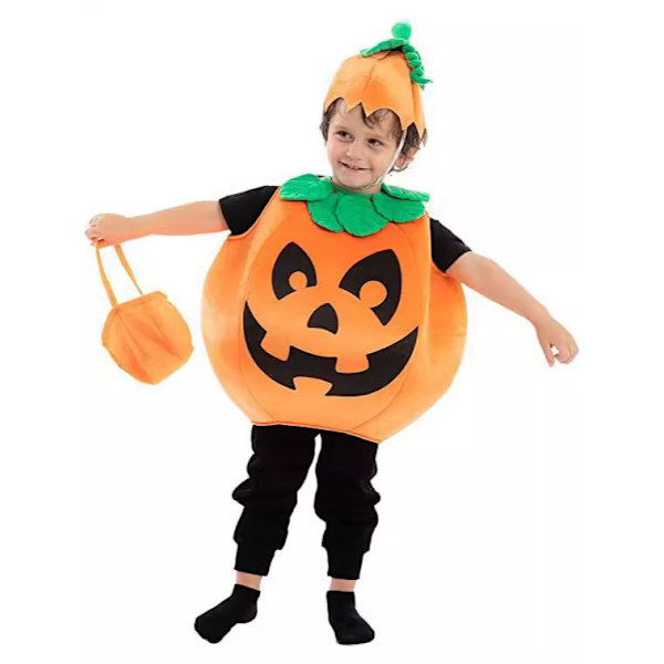 1 kpl lasten unisex-paha kurpitsa-asu korilla, sopii lapsille Height 100-110CM