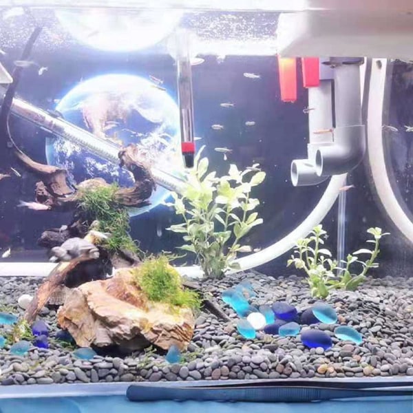 37x12cm, Akvariefiltervadd, Återanvändbart Akvariefilter, Anti
