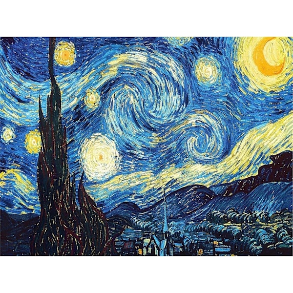 (30x40cm) 5D timanttimaalaus Van Gogh 1