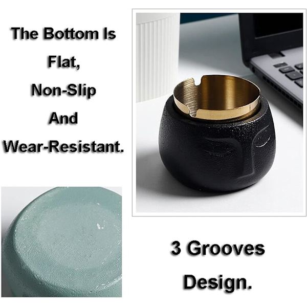 Imitation Face Ashtray Humanoid Ashtray Mini Ashtray Living