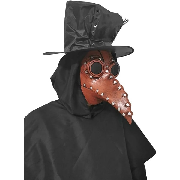 Halloween Maske, Stegosaurus Pestlæge Fuglemaske Lang Næse Næb Cosplay Steampunk Halloween Kostume