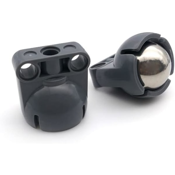 (3×3×3cm) 5 stk. 92911 bb607 universalhjul i rustfrit stål, kompatibelt med EV3 robot 6023956 4610380 99948 byggeklodser