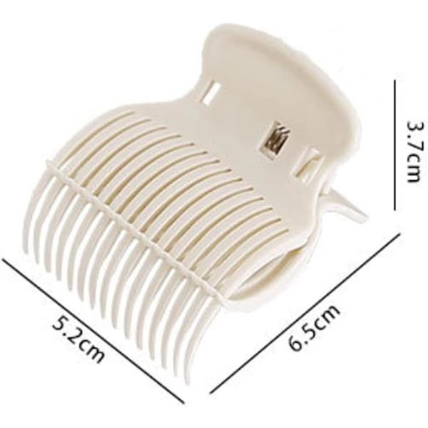 12 stk. varme rulle clips varme rulle clips plastik curler klo C