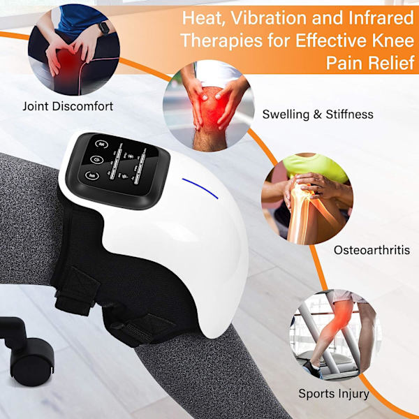 MH-Sladdlös knämassager, infraröd värmeledsmärta, laser