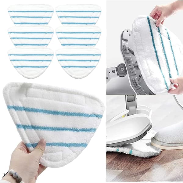 Klude til Silvercrest Lidl dampmoppe genopfyldning mikrofiber tilbehør til Vileda damprensere