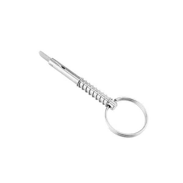 Snabbkopplingsstift i rostfritt stål, 2 st Diameter 5 mm Snabbkoppling