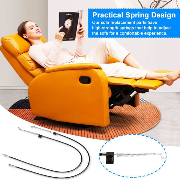 Sæt med 2 Recliner Release Handles Universal Chair Armchair