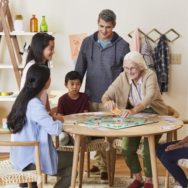 MH-Monopoly, klassisk brettspill for familier og barn, for 2