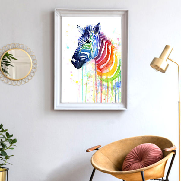 (30x40cm) Uusi 5D timanttimaalaus Eläin Täynnä timantteja Vanha