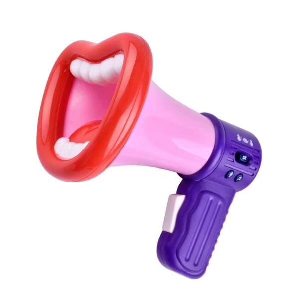 (Pink) Monitoimilelu äänenvahvistimella Megaphone Pretend