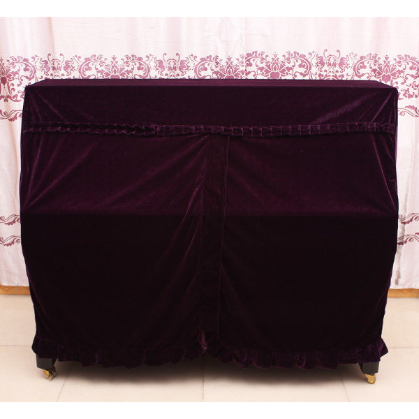 Upright Piano Cover, Upright Piano Protective Cover Velvet P