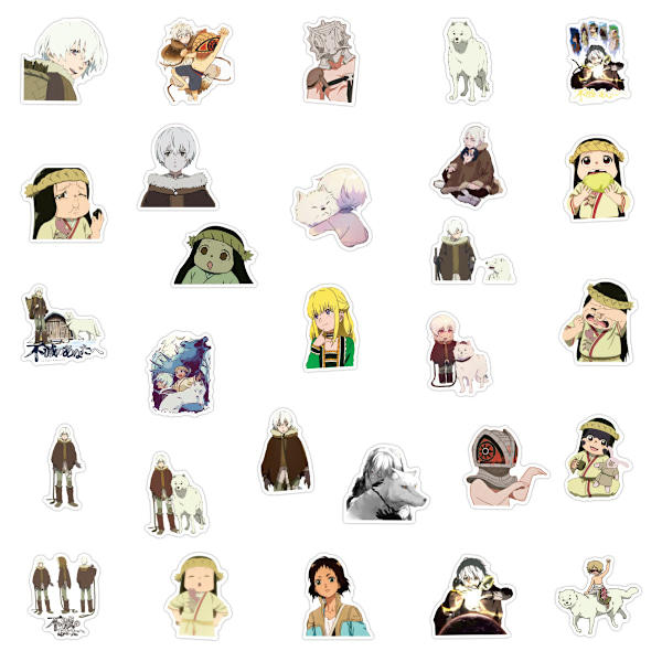 50 animerede klistermærker (stil 72)
