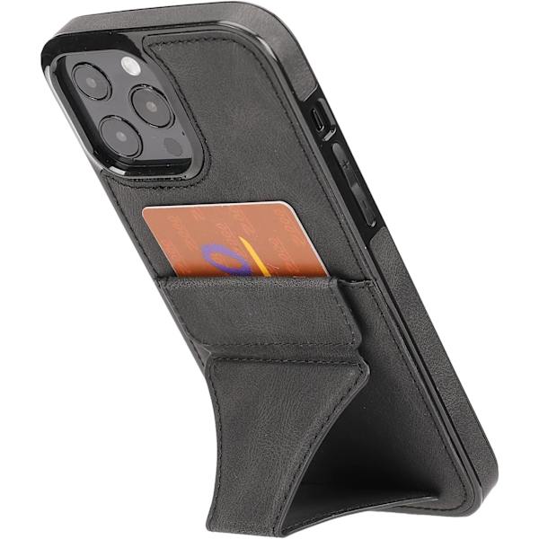 Kompatibel med iPhone 16 Pro Wallet Case med Kortlomme, Ultra Tynd Stående Støtte Premium PU Læder Kickstand Bil