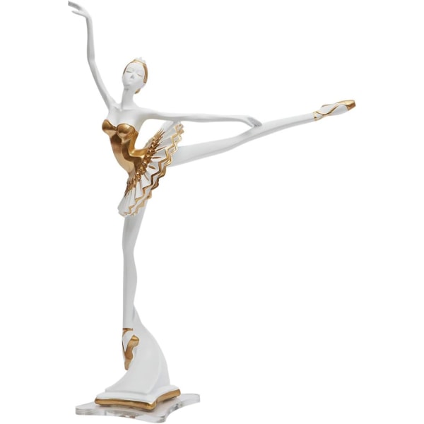 30cm Danseuse Statue Dekor Figur Femme Skulptur Résine Yoga