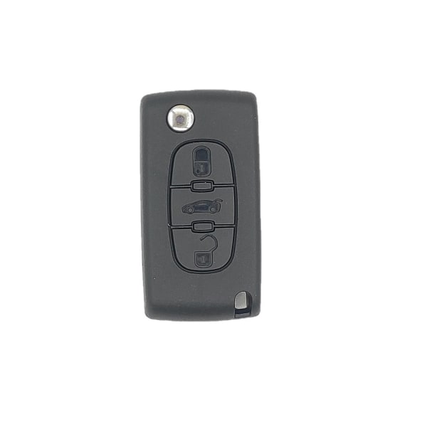 Key Shell 3 Buttons Key Case Yhteensopiva Citroen Peugeot 2kpl kanssa