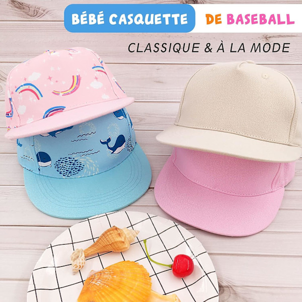 Lasten baseball-lippis, tytöille ja pojille, urheilulippis, aurinkolippis, säädettävä
