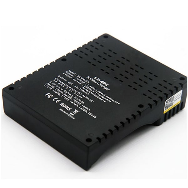 LII - 402 18650 / 26650 / 16340 lithium batteri oplader