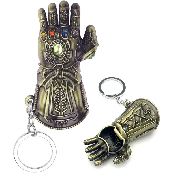 2 stk. Flaskeåbner, Nøglering Flaskeåbner Håndformet Nøglering Flaskeåbner, Thanos Flaskeåbner
