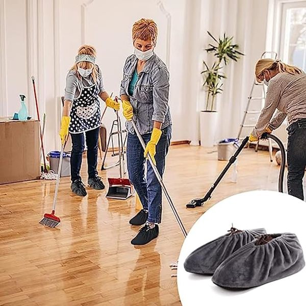 5 paria kengänsuojaa, liukumattomat, uudelleenkäytettävät kengänsuojat kengille, autolle