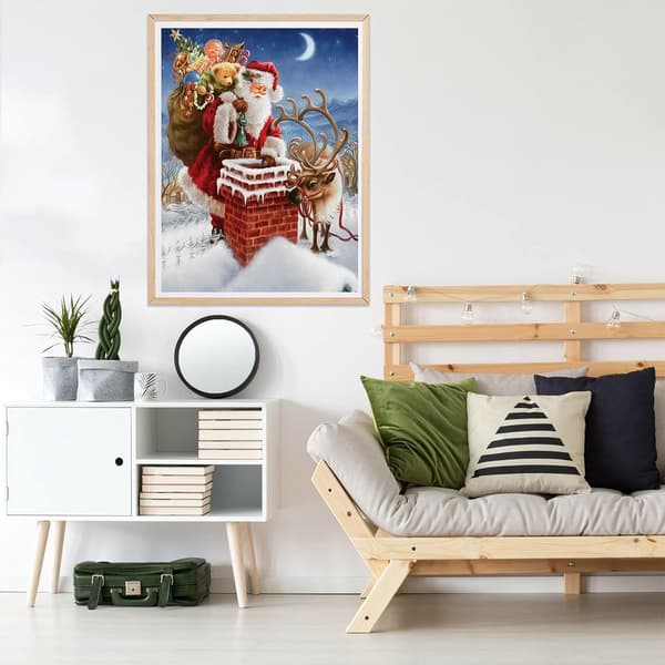 5D diamantmaleri 30x40cm juledekorasjon 33