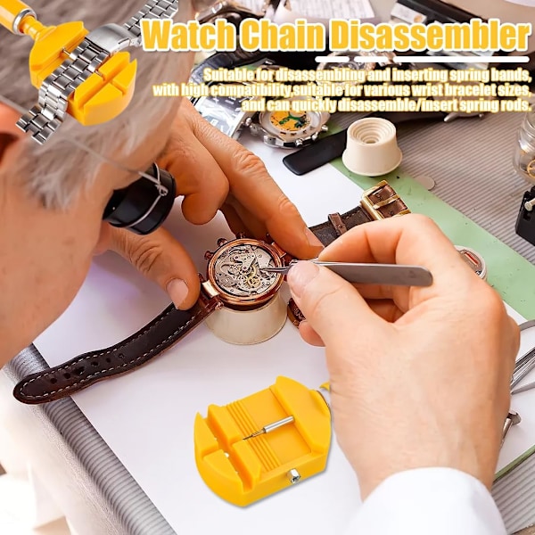 Reparationsverktyg för klockarmband, verktyg för att ta bort klocklänkar, justeringsverktyg för klockarmband, ersättning för klockstift