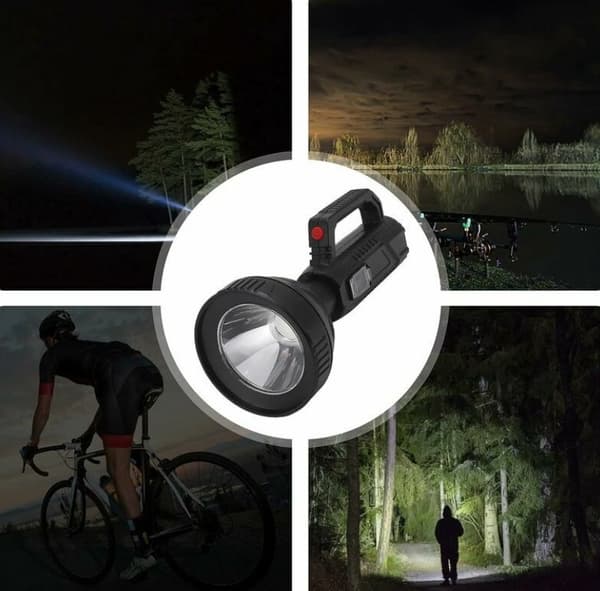 Prosjekt LED Vanntett Multifunksjonell Lommelykt 2 Typer Li