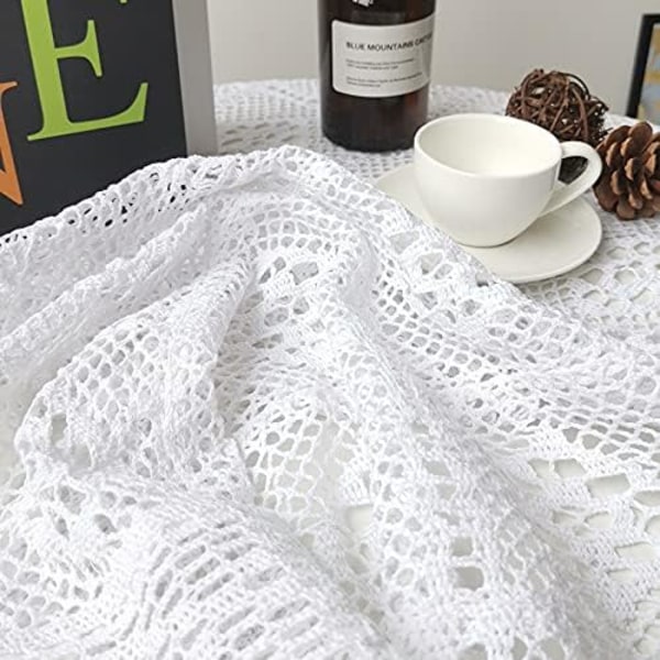 Nappes vintage carrées en dentelle au crochet pour koristelu d