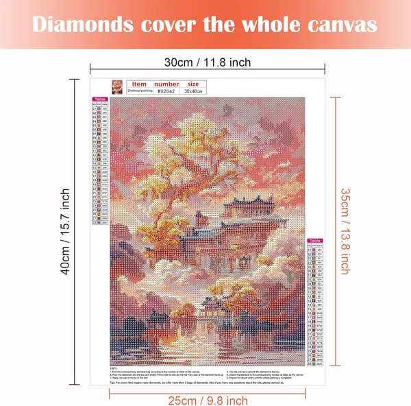 5D Diamantmaleri Elververden 30x40cm Stil 7