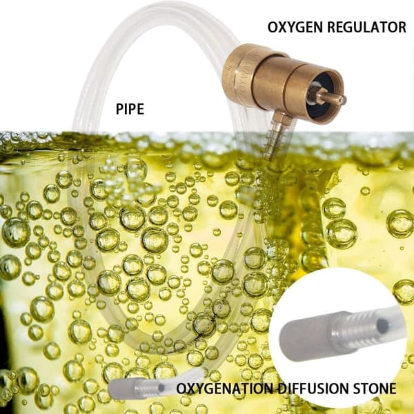 2-pak 0,5μm luftsten ydre diameter diffusionssten til akvariefisketankpumpe små luftsten cylinderboblediffusor