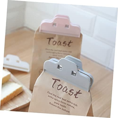 10x5x3cm 1 stk Mat Snack Forseglingsklips Kjøkken Tilbehør Matposeklips Matpose Forseglingsklips Grå