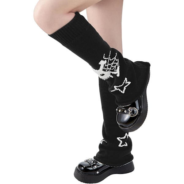 Naisten ja tyttöjen jalkasukat, Kawaii Y2K -jalkasukat, Goth Lolita -tarvikkeet