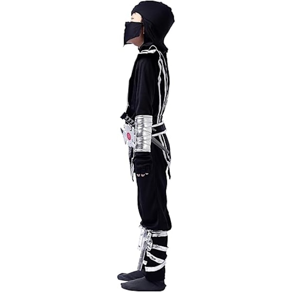 1 st Ghost Creations Barnkostym för barn, Pojkar Ninja Kung Fu Kostym Halloween Dres L