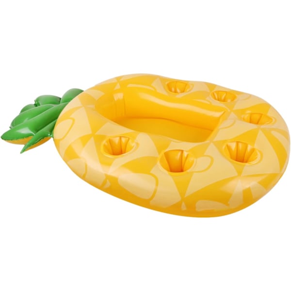 1 stk. 7 Huller Flydende Poolbar Oppustelig Flaskeholder Flydende Poolbar Oppustelig Bakke Flydende Bar, Spa Flydende Bar