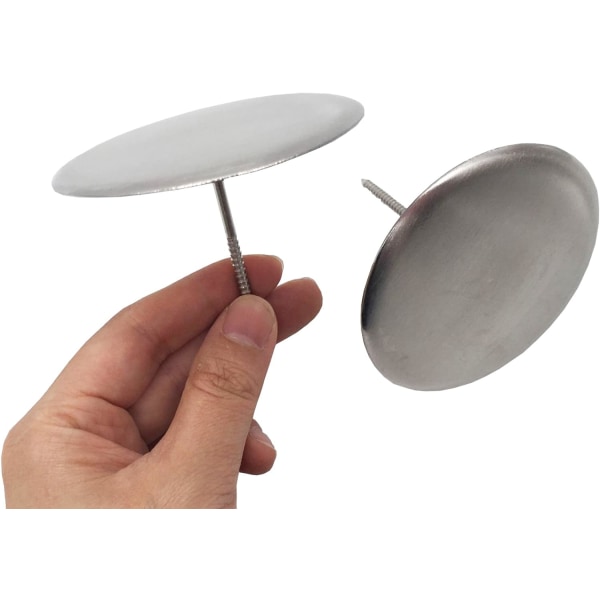 10 kpl suuria kukkakynsiä, ruostumaton teräs 7,5 cm, kakkukukkakoriste