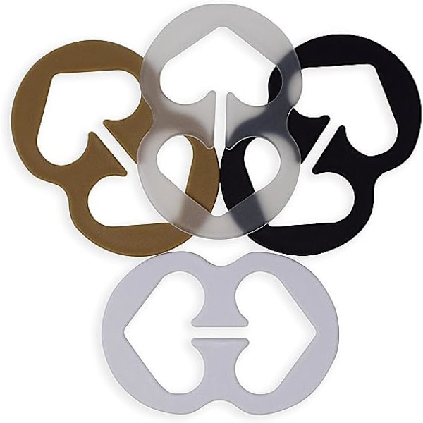 8 ord Mönster Fjäril set 4 clips bh-band clips Racing bac