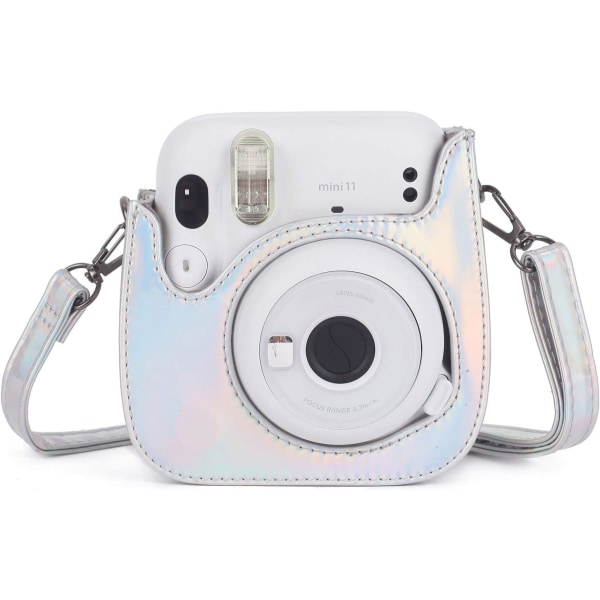 (Magic Silver) kameraveske kompatibel med Instax Mini 11 Instant Camera, Photo Pouch Storage Protec