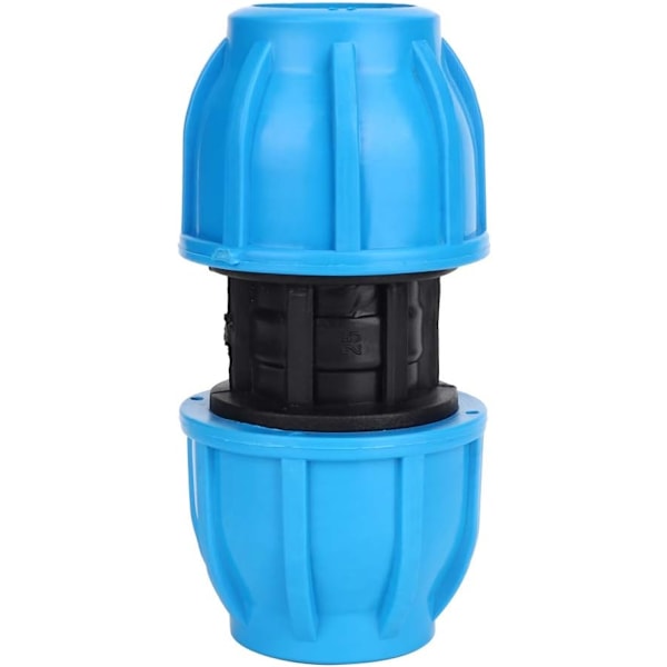 4 kpl Vesiputkiliitin 25 mm PE-muovi 25 mm - 25 mm Suora vesiputkiliitin Putkiliitin vesiputkelle, 25 mm putkiliitin, Puutarhaletkuliitin